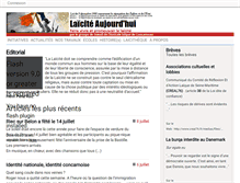 Tablet Screenshot of laicite-aujourdhui.fr